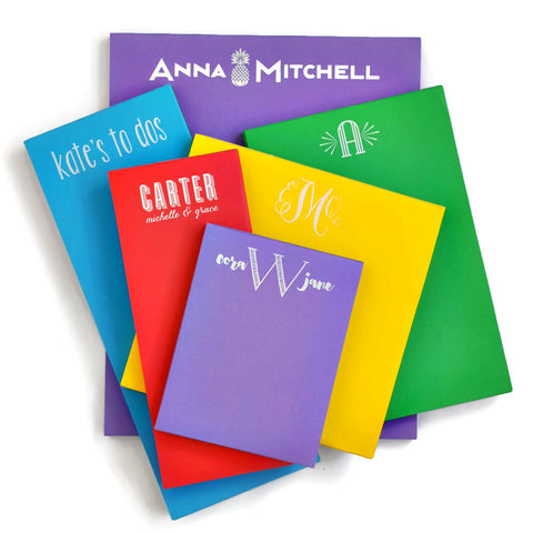 Haute Papier Primary Color Notepads