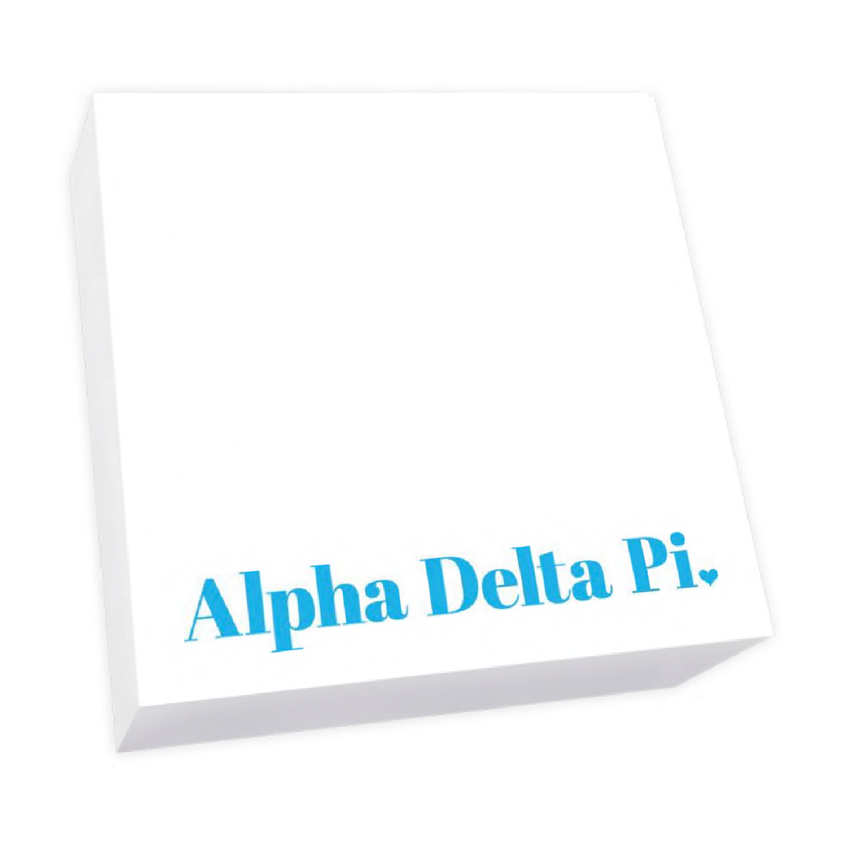 Alpha Delta Pi with Heart Desk Slabs – MADdesign
