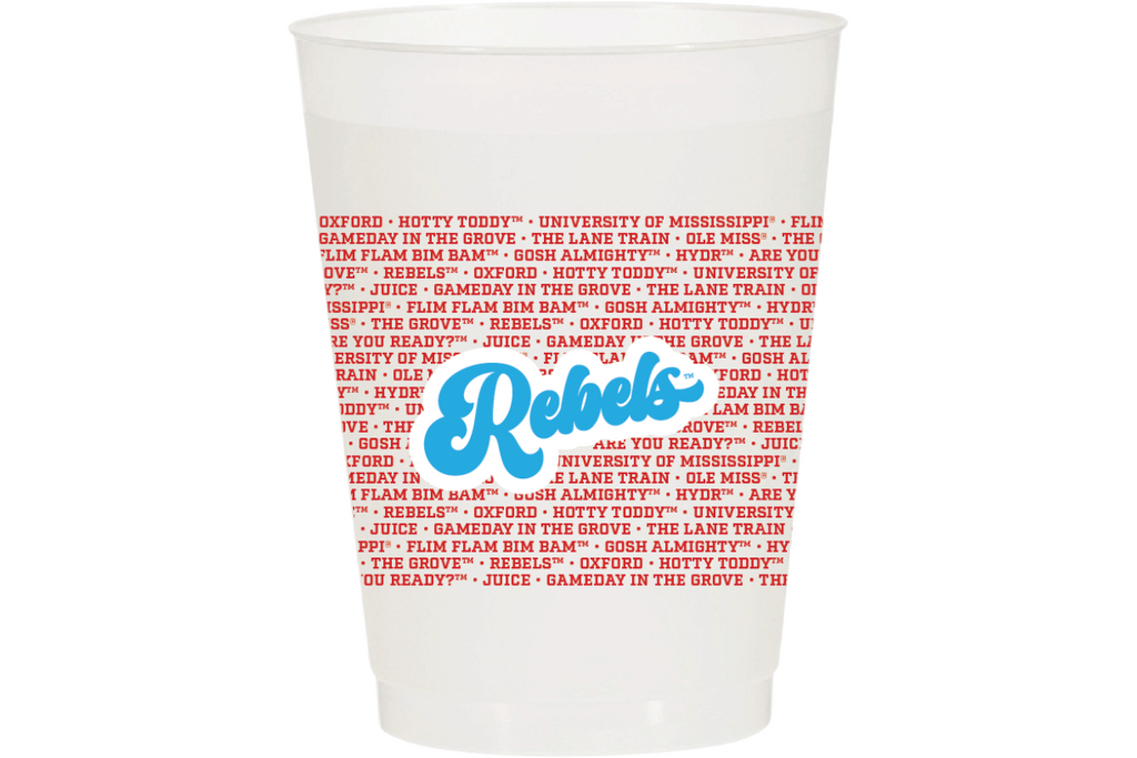 Ole Miss Rebels Wrap party cups for Ole Miss tailgates – view 2